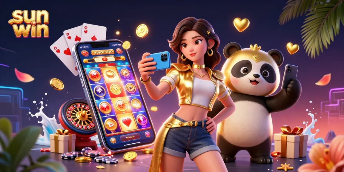 Engage with the sun win online casino games featuring vibrant slot machines and joyful characters.