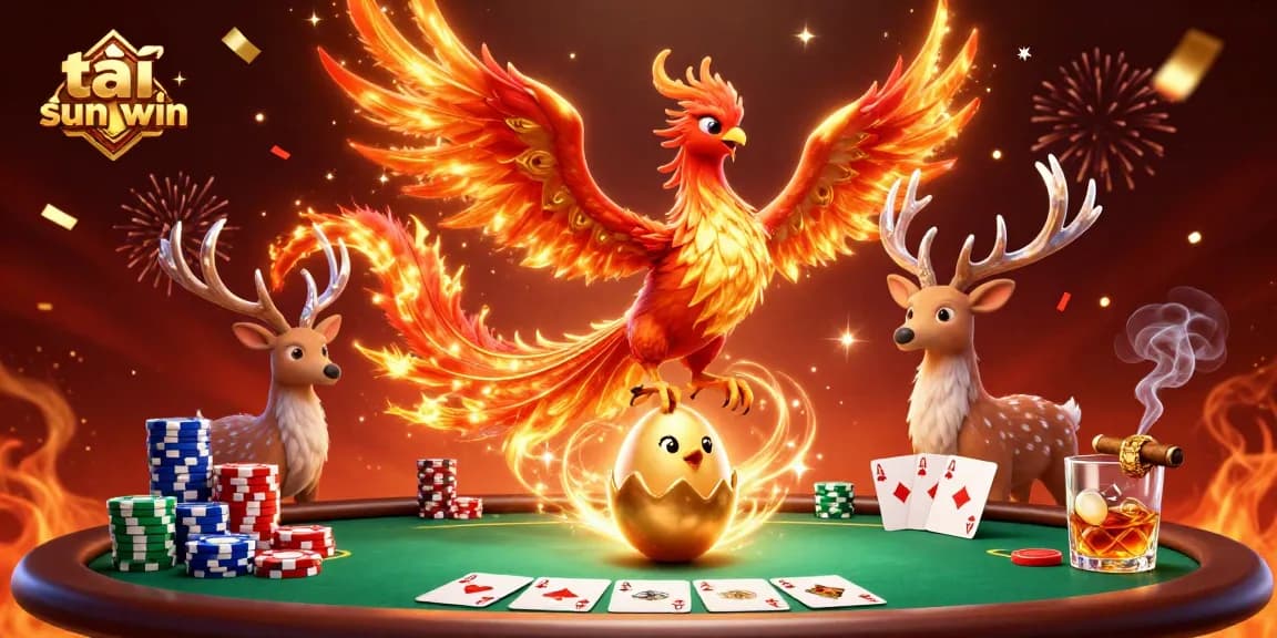 Engage in thrilling gameplay as you tải sun win with our dynamic casino illustration!