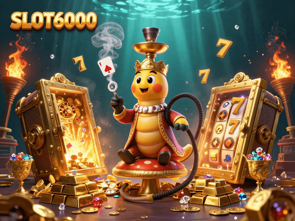 Engage with SLOT6000's vibrant gaming experience, featuring rich visuals and dynamic slot elements.
