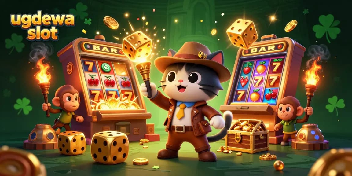 Experience the thrill of ugdewa slot with an exciting 3D illustrated casino adventure filled with treasures.