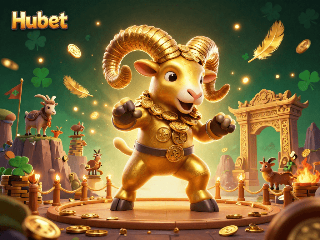 Experience thrilling gameplay at Hubet with golden riches and dynamic casino elements.