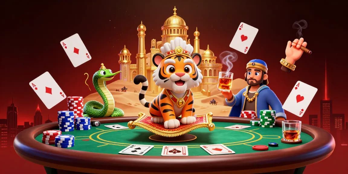 Experience GG88's vibrant online gaming world with vivid characters and casino elements.