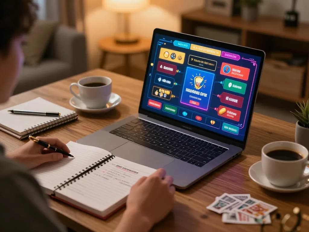 Engaging with sunwin online casino live dealer game on a laptop at home.