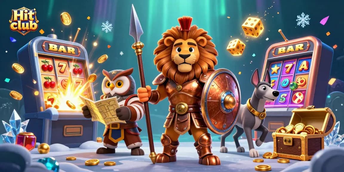Join the Hit club for an exciting jackpot experience surrounded by rich casino elements.