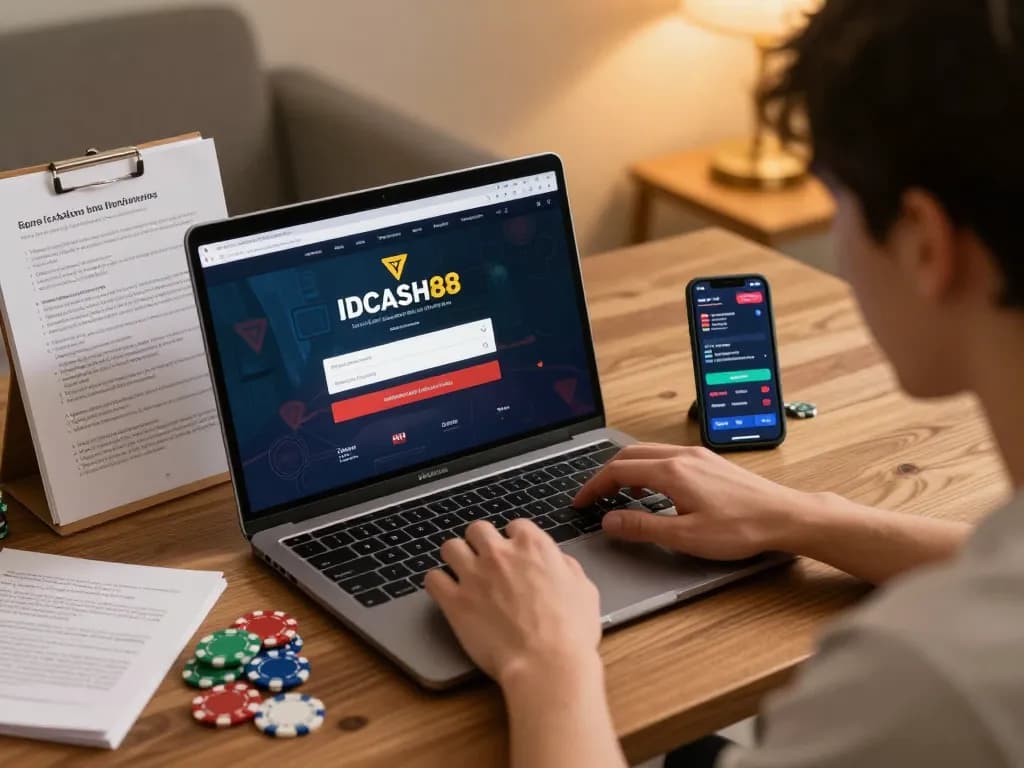 Engaging with IDCASH88 Login interface for strategic online slot gaming