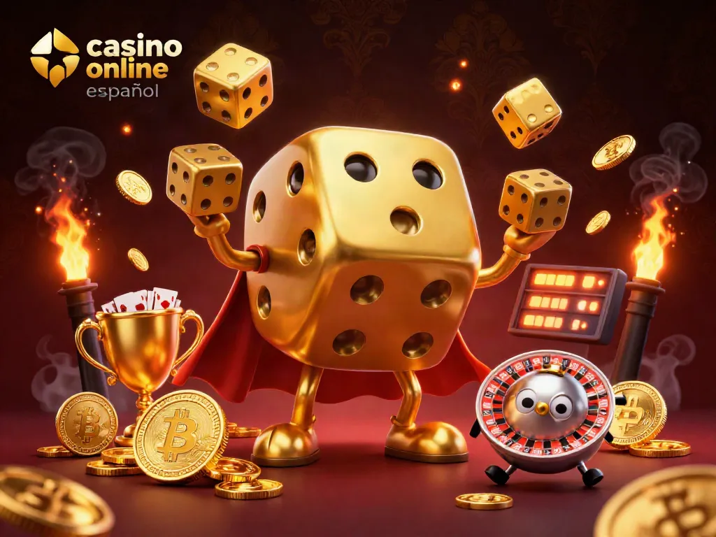 Gana en casino online español y vive la emoción de los dados dorados y criptomonedas.