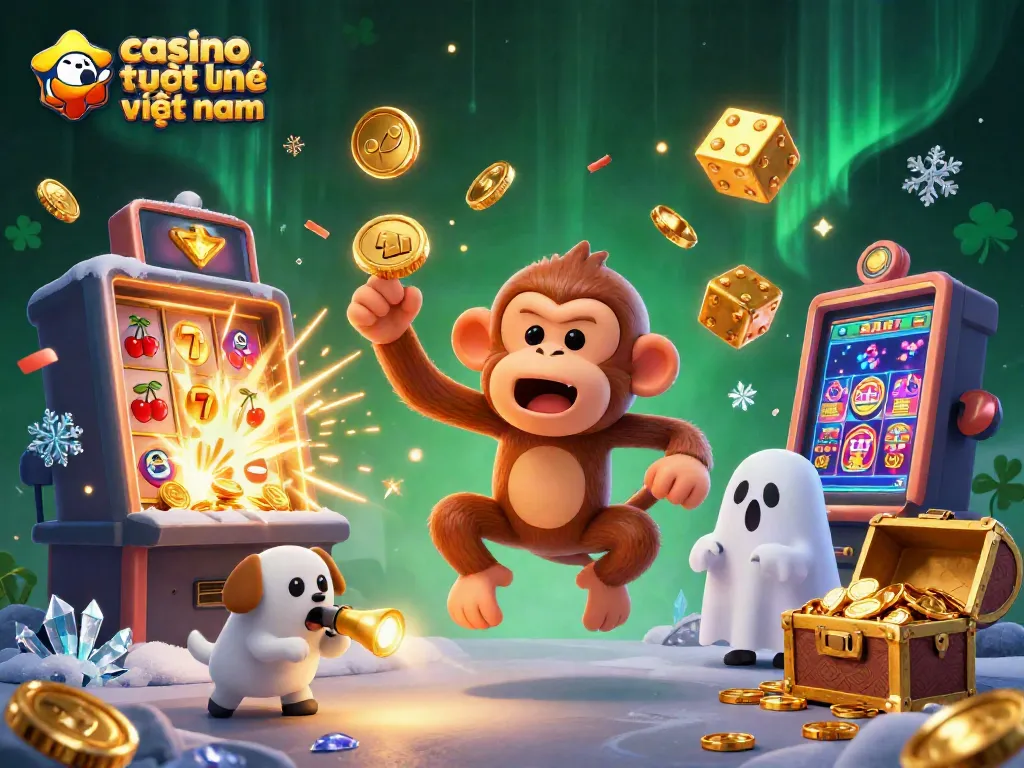 Chơi tại casino trực tuyến Việt Nam với hình ảnh thú vị của những trò chơi và giải trí.