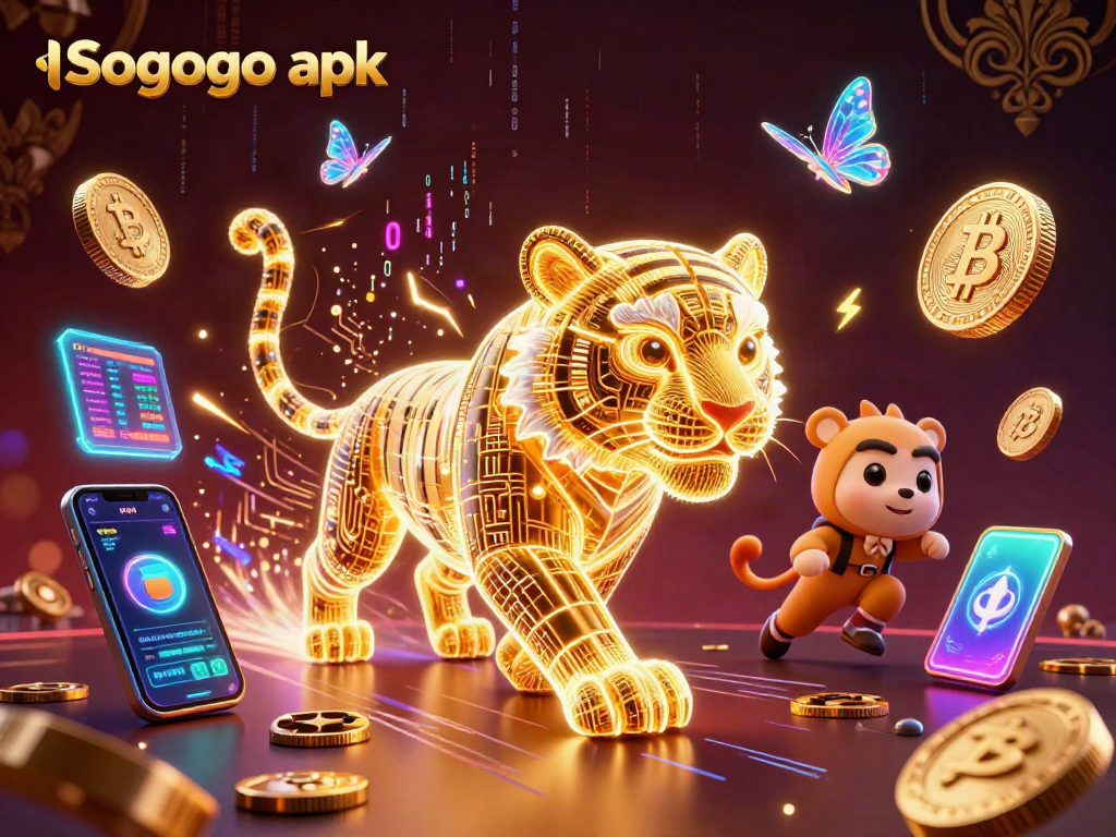 Engage in winning strategies with the Sogogo apk in an animated casino universe.