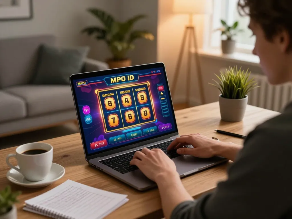 Experience the thrill of MPO ID online gaming with a cozy home environment.