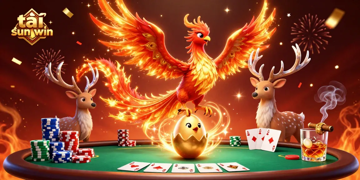 Engage in thrilling gameplay as you tải sun win with our dynamic casino illustration!