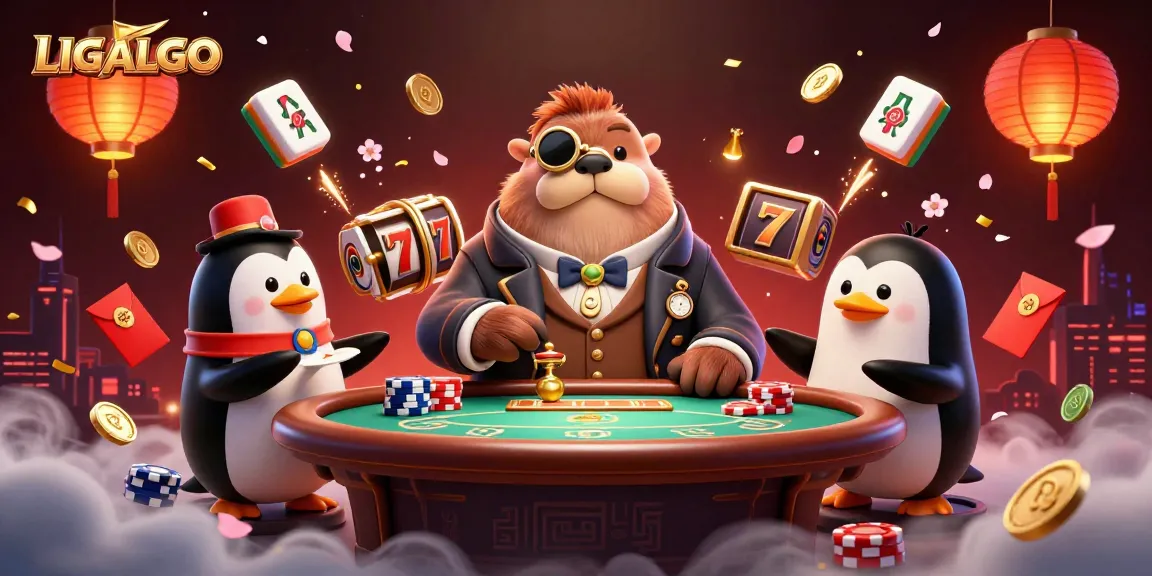 LIGALGO attracts players to an exquisite underwater poker game featuring lively 3D characters and vibrant casino elements.