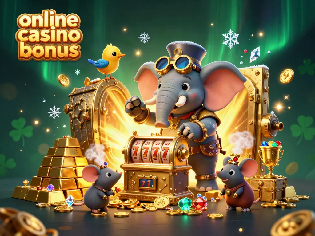 Spin to win with the latest online casino bonus on stunning slot machines!
