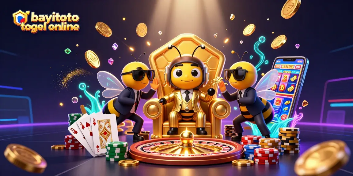 Experience bayitoto togel online with vibrant 3D casino characters and rich detail in an exciting gambling scene.