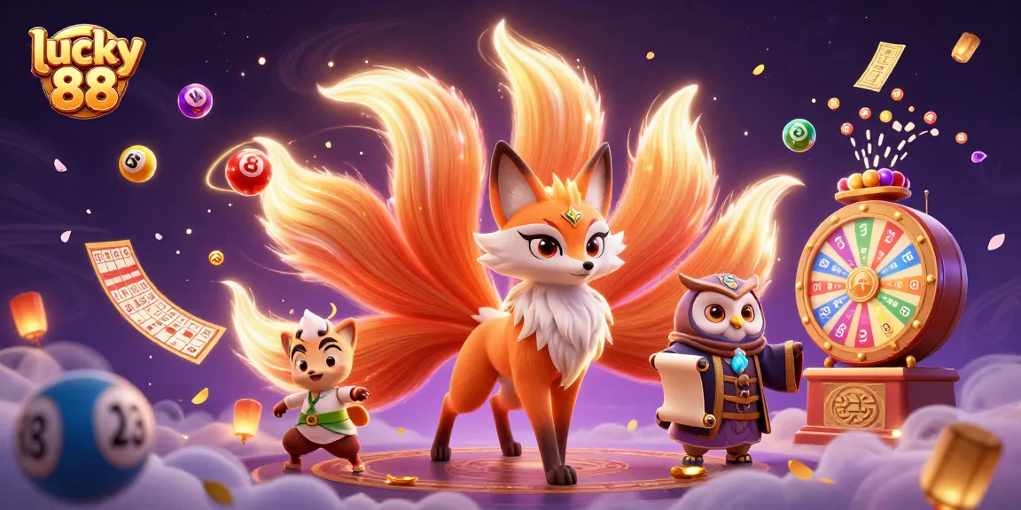Spin to win with lucky 88 in a vibrant, magical casino-themed scene featuring mystical elements.