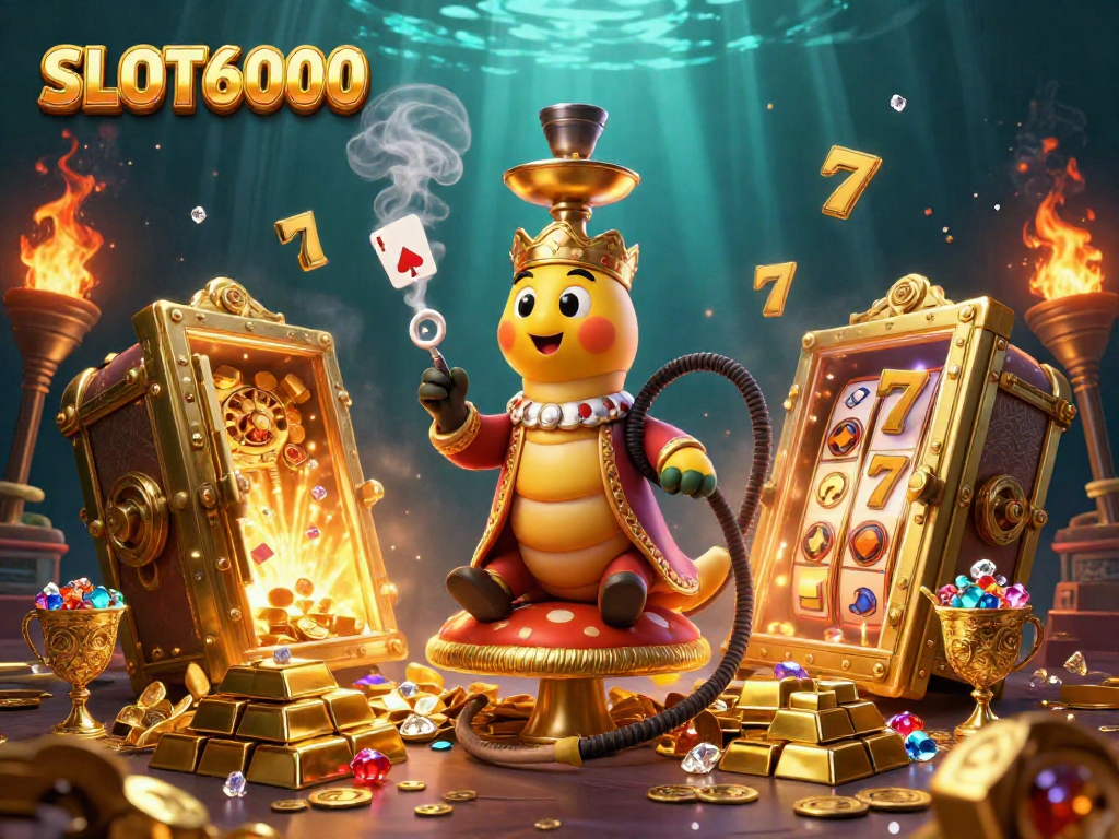 Engage with SLOT6000's vibrant gaming experience, featuring rich visuals and dynamic slot elements.