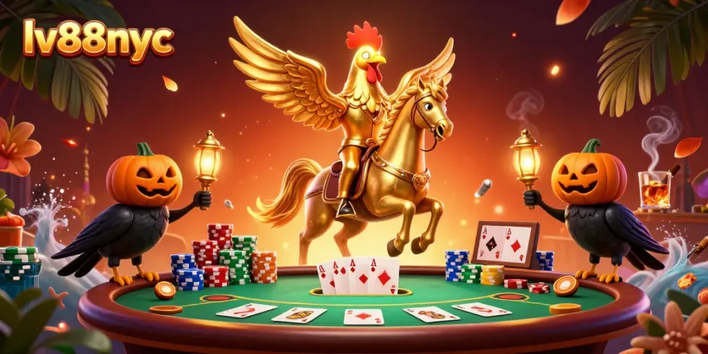 Experience the vibrant energy of gaming at lv88nyc in this dynamic casino scene.