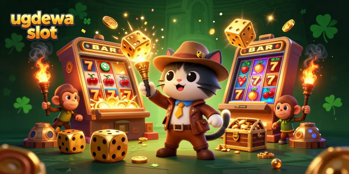 Experience the thrill of ugdewa slot with an exciting 3D illustrated casino adventure filled with treasures.