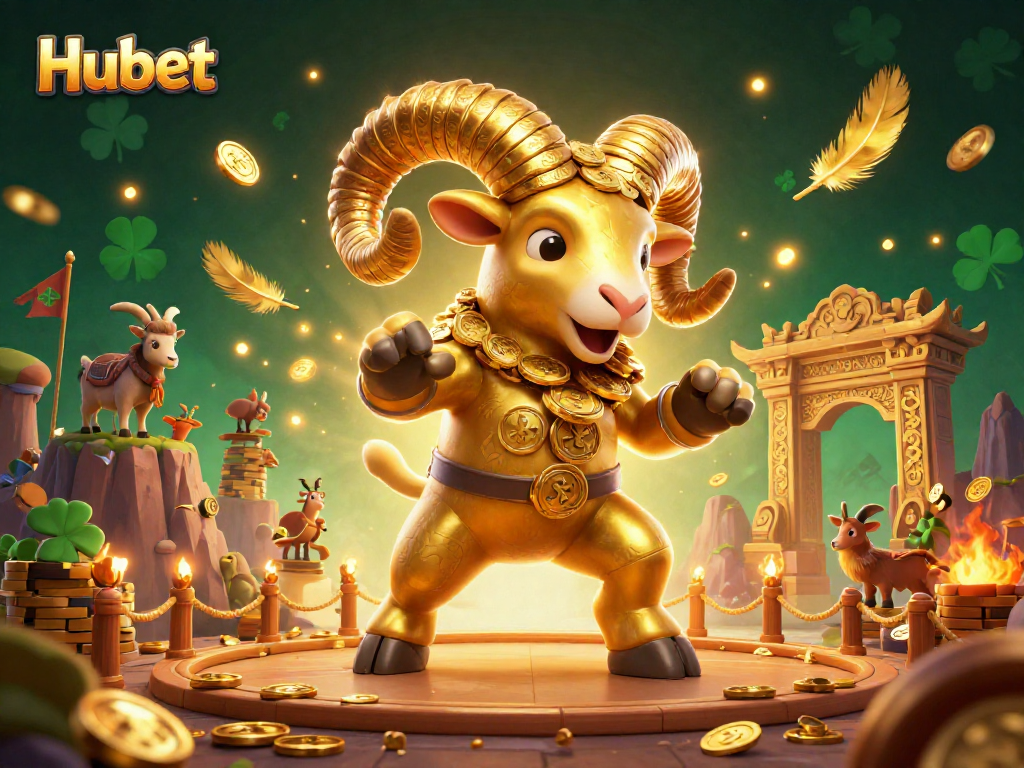 Experience thrilling gameplay at Hubet with golden riches and dynamic casino elements.