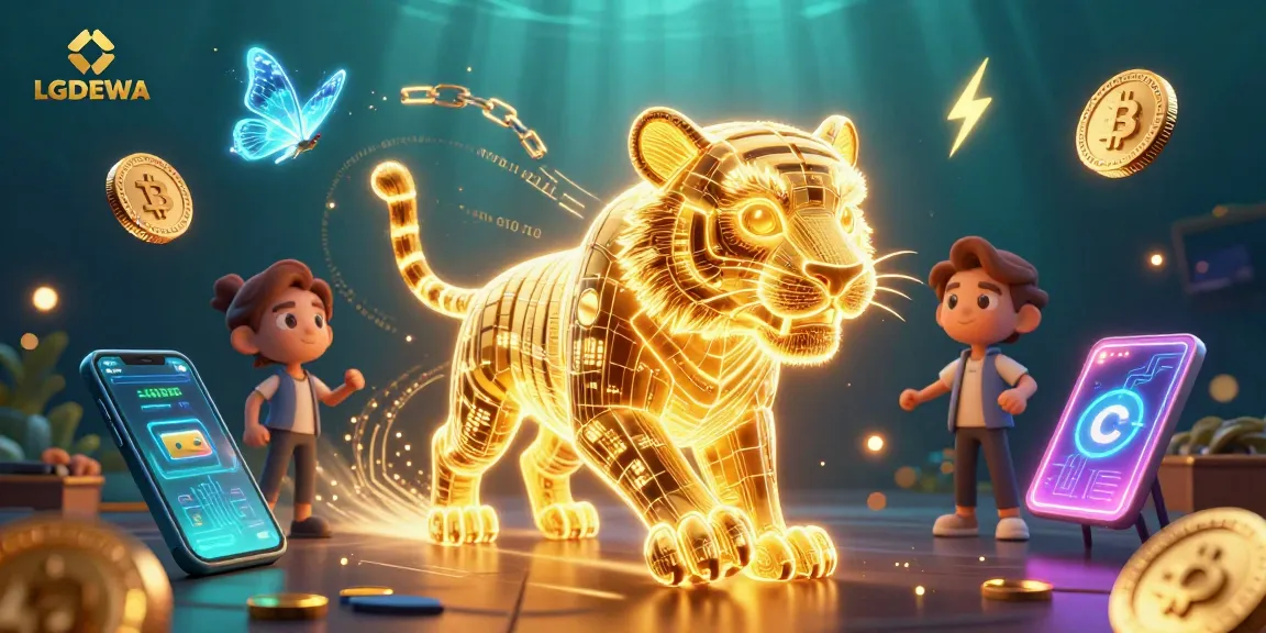 Engage with thrilling gameplay on LGODEWA in a vibrant casino dotting with 3D digital effect.