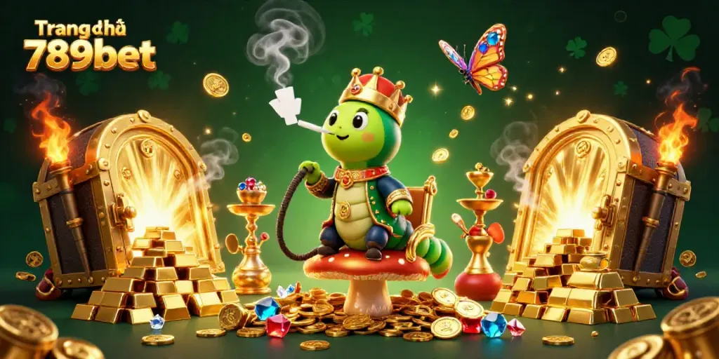 Experience the thrilling world of gambling at Trang chủ 789bet with dazzling symbols of fortune and excitement.