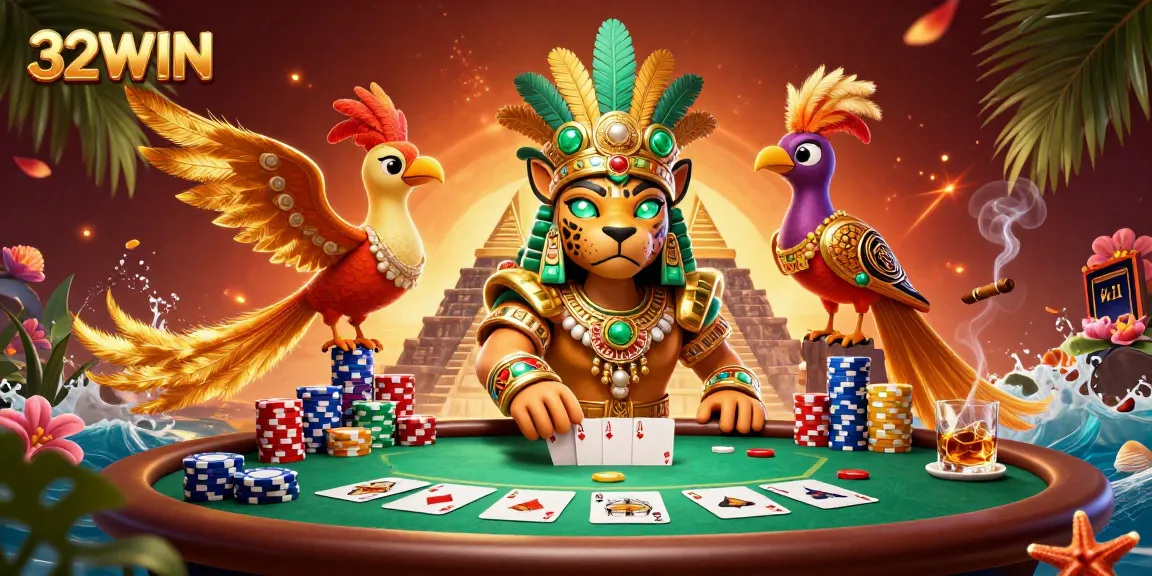 Experience thrilling gameplay at 32WIN with vibrant casino elements and exciting visuals.