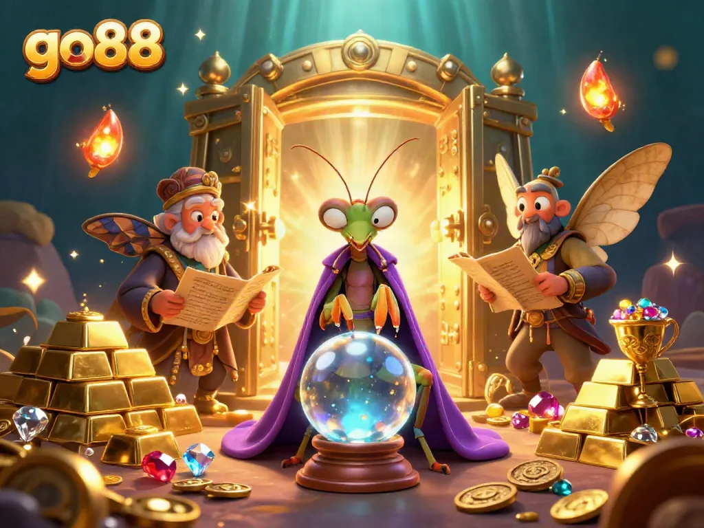 Experience mystical fortune-telling with go88, vibrant characters, and treasure at every turn.