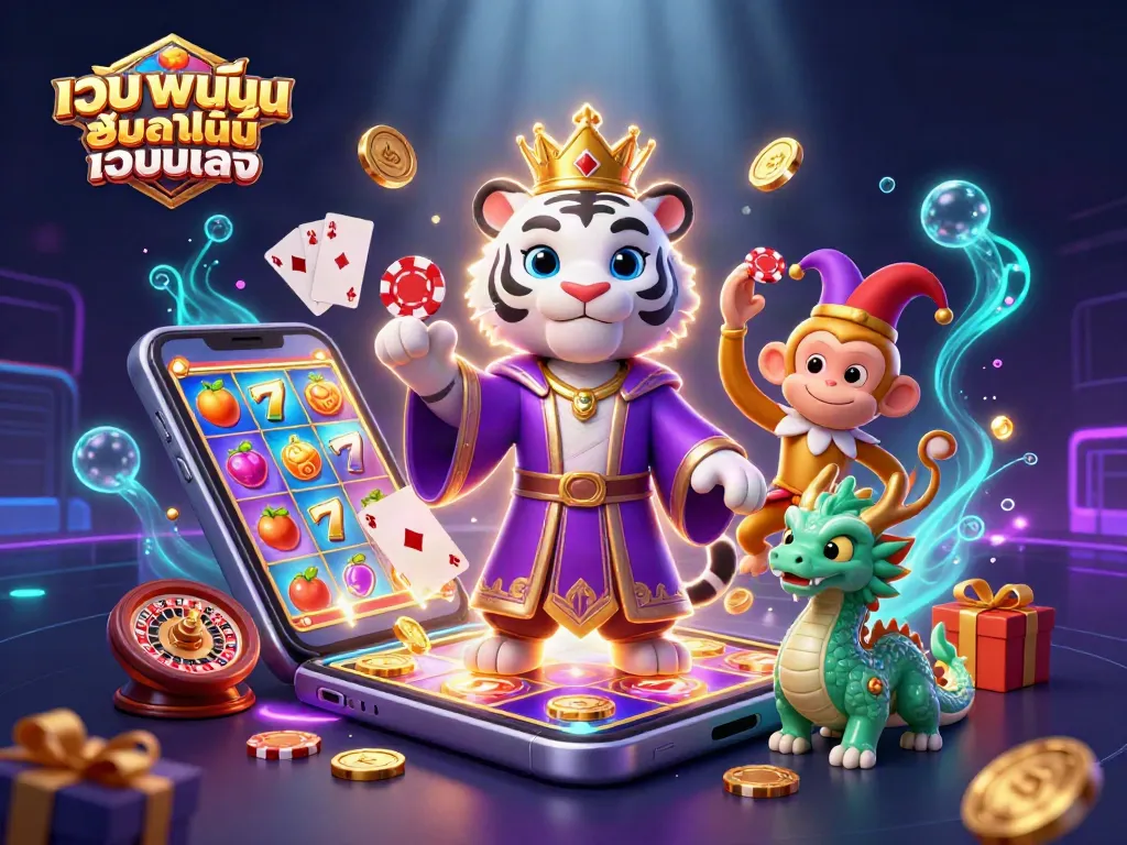 เล่นเกมพนันออนไลน์ เว็บตรง กับสล็อตแจ็คพ็อตที่น่าตื่นเต้นและเต็มไปด้วยโชค