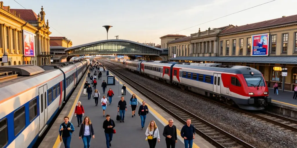 Travel guide on how to get cheap train tickets to explore various destinations