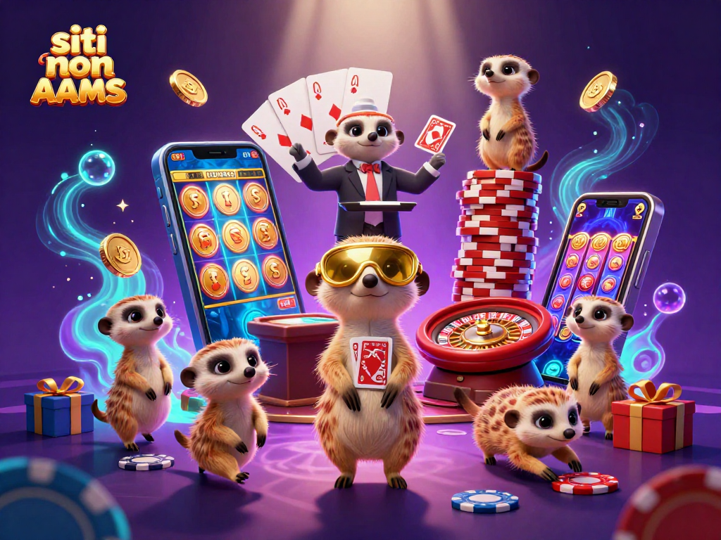 Gioca ai siti non AAMS con un casinò di suricati dinamico e avvincente, pieno di dettagli.