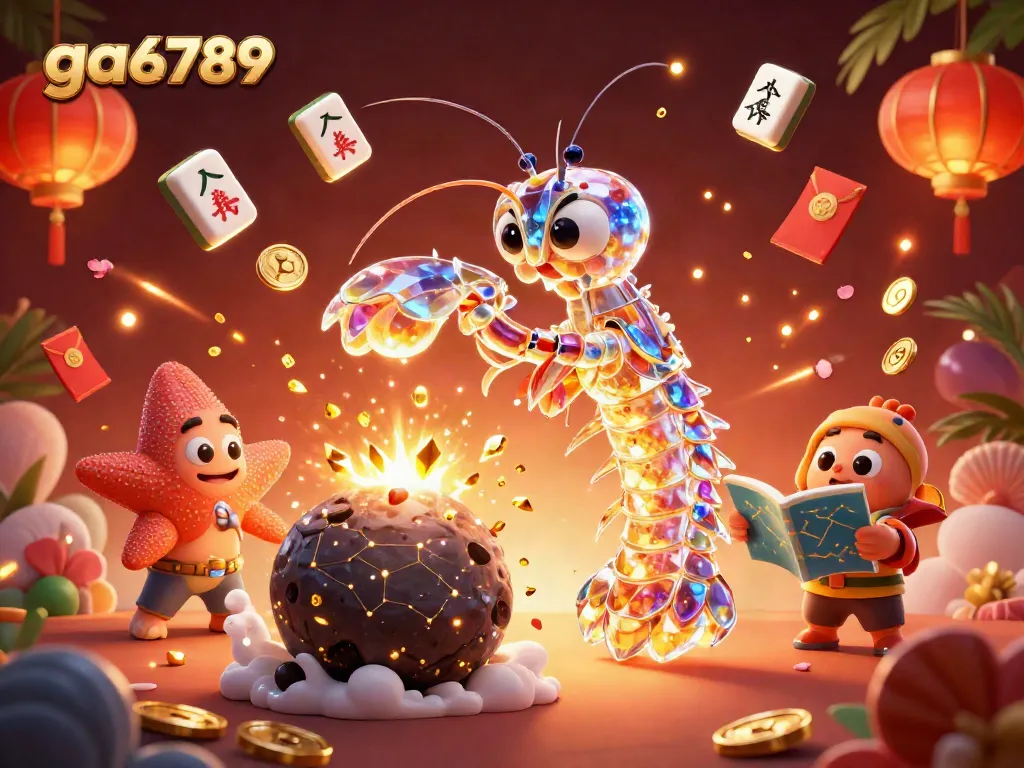 Experience the excitement of ga6789 with colorful casino elements and dynamic characters in action.