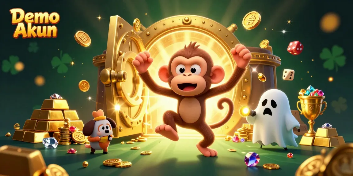Engage with Demo Akun as characters juggle riches and adventures in a vibrant casino environment.
