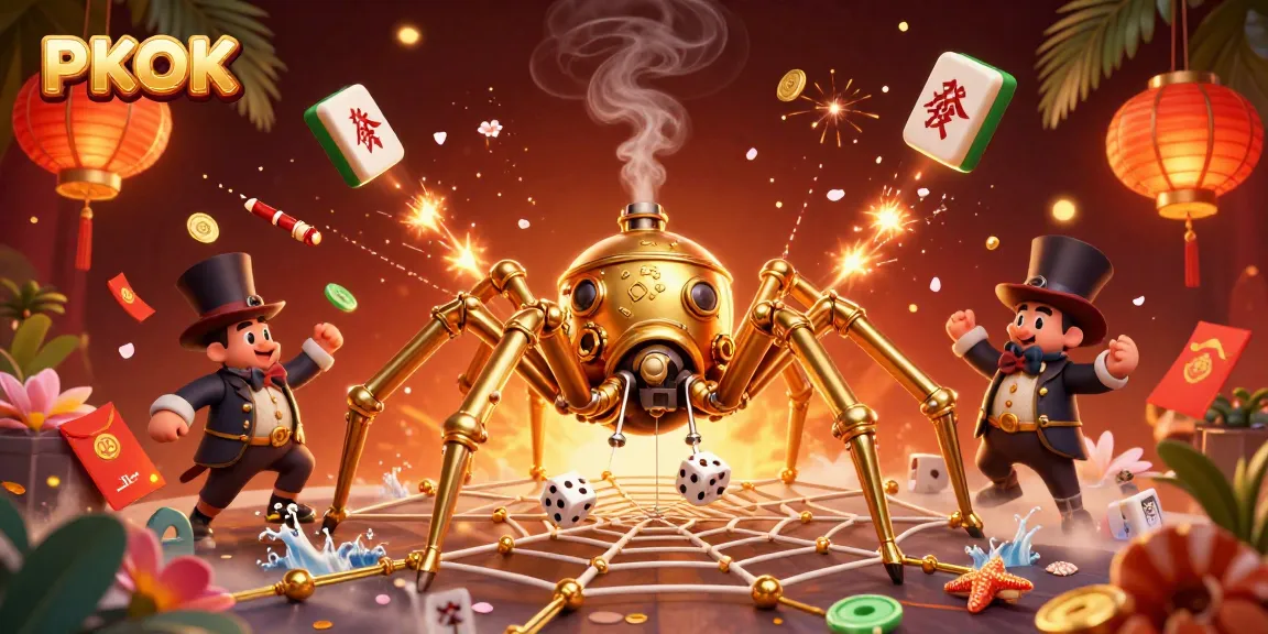 Experience thrilling gameplay at PKOK with our vibrant casino adventure showcasing steampunk elements.