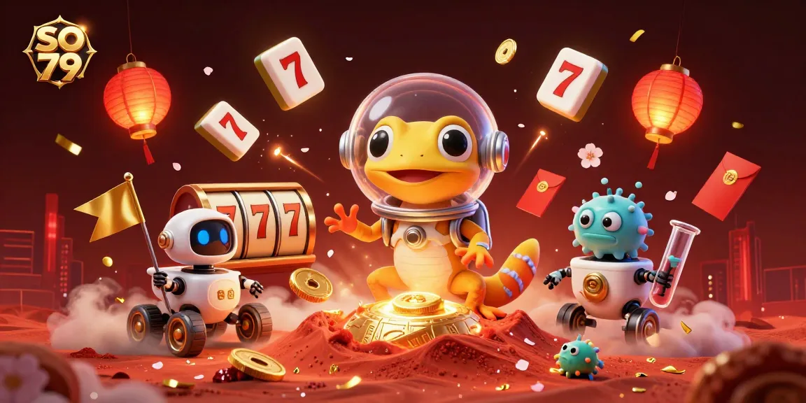 Engage in thrilling wins at so 79's cosmic casino adventure with a Martian gecko and exciting visuals.
