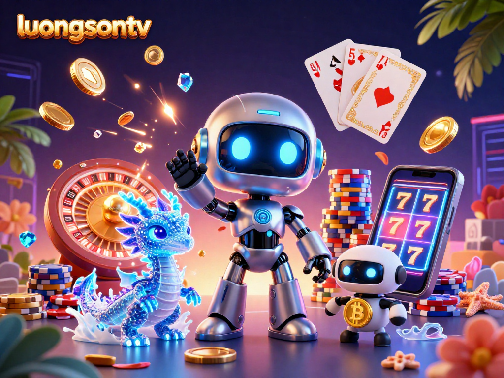 Experience thrilling gameplay at luongsontv with a vibrant and dynamic casino scene!