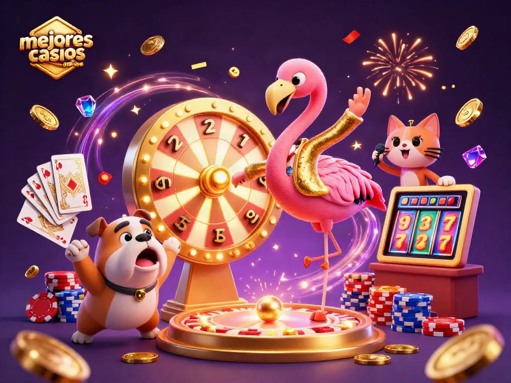 Gira la rueda de premios en mejores casinos online mientras disfrutas de emocionantes juegos de azar.