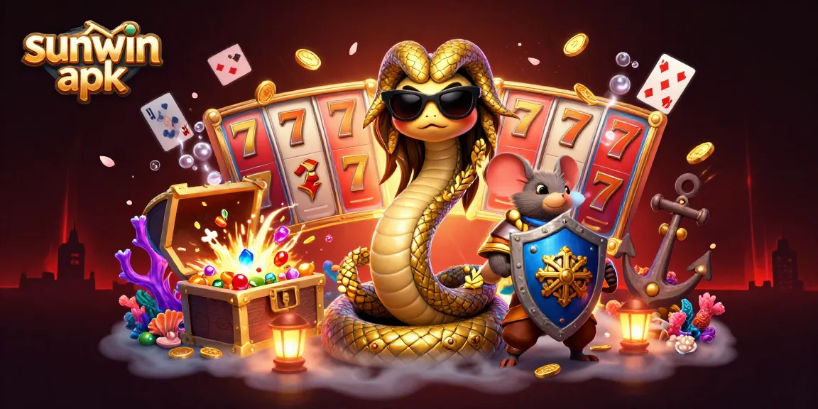 Win big with sunwin apk in this exciting 3D casino adventure featuring Medusa and treasure!
