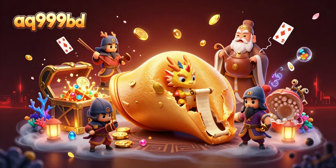Experience thrilling action with aq999bd as fortune cookies and golden treasures become gambling legends.