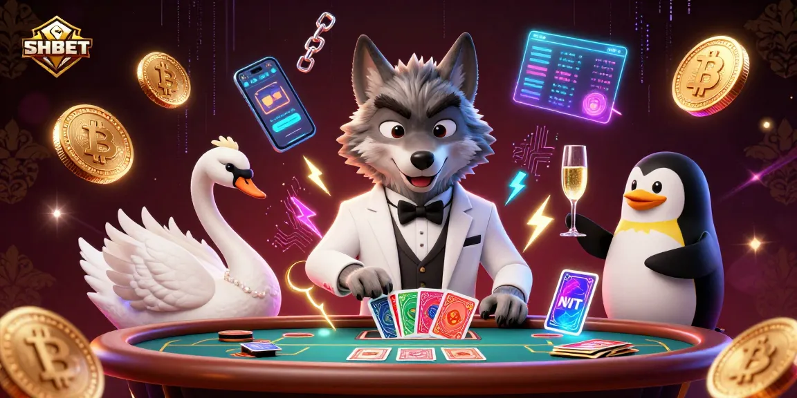 SHBET offers an immersive baccarat experience with unique characters and engaging crypto elements.