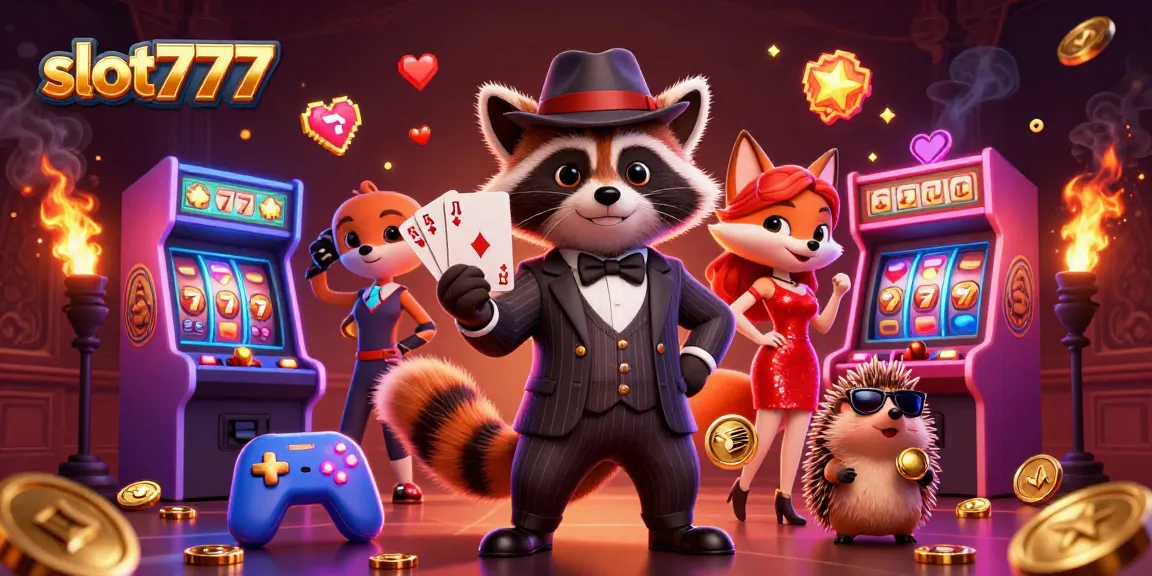 Experience exhilarating slot777 action with animated casino characters and vivid game elements.