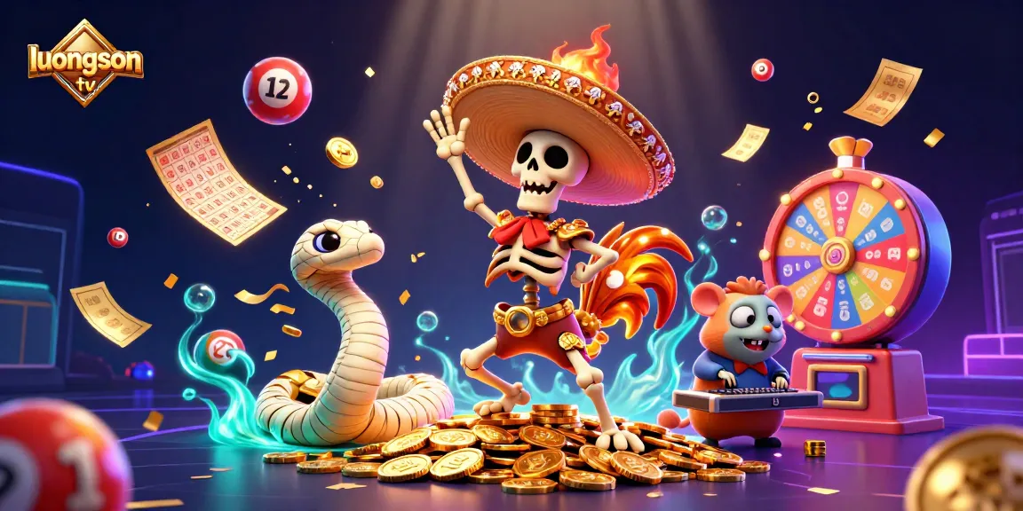 Experience thrilling wins with luongson tv's vibrant gambling scene featuring dynamic characters and games.