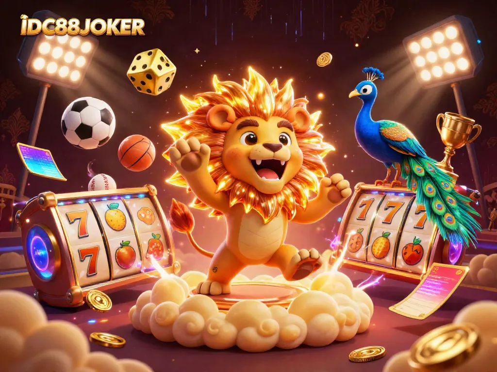 Experience the excitement of IDC88JOKER with vibrant gaming elements and captivating visuals.