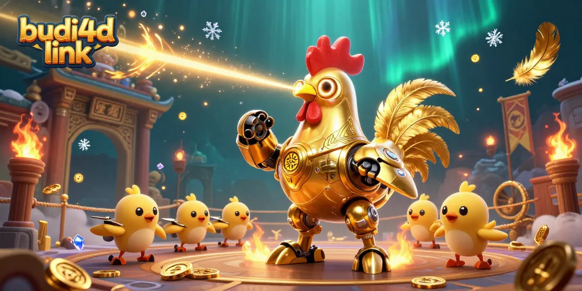 Engage with budi4d link in this vibrant casino-themed digital illustration showcasing dynamic game elements.