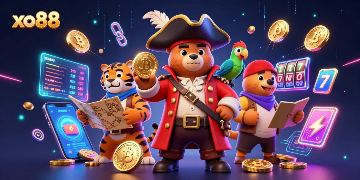 Engage with exciting gaming adventures at xo88 featuring vibrant 3D characters and casino elements