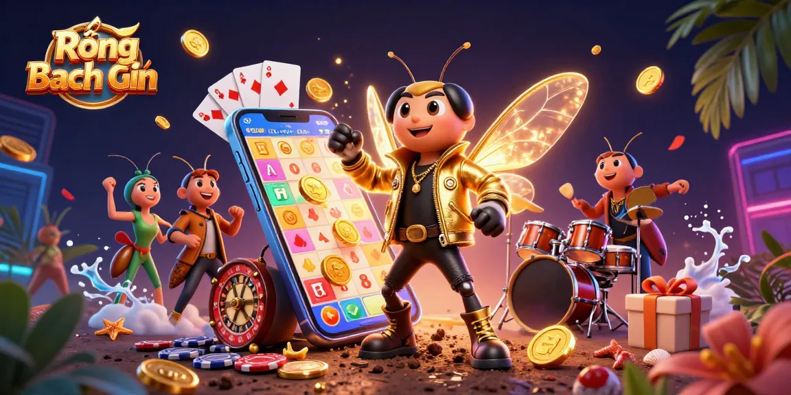 Rồng Bạch Kim elevates lottery excitement with a vibrant 3D digital illustration showcasing thrilling gameplay elements.