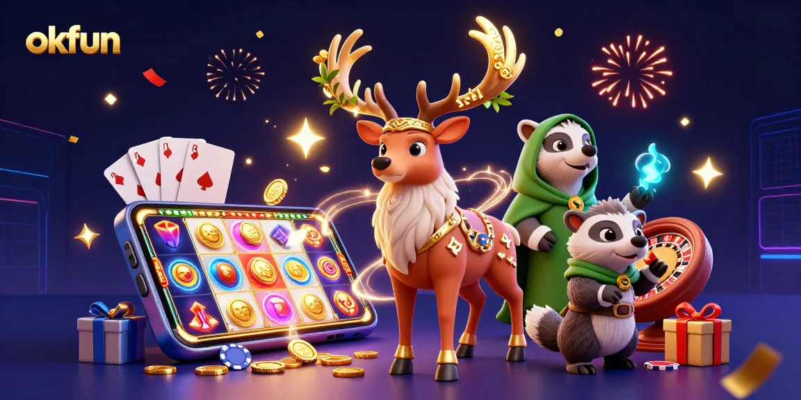Experience the thrills of okfun with vibrant slot games and dynamic casino elements.