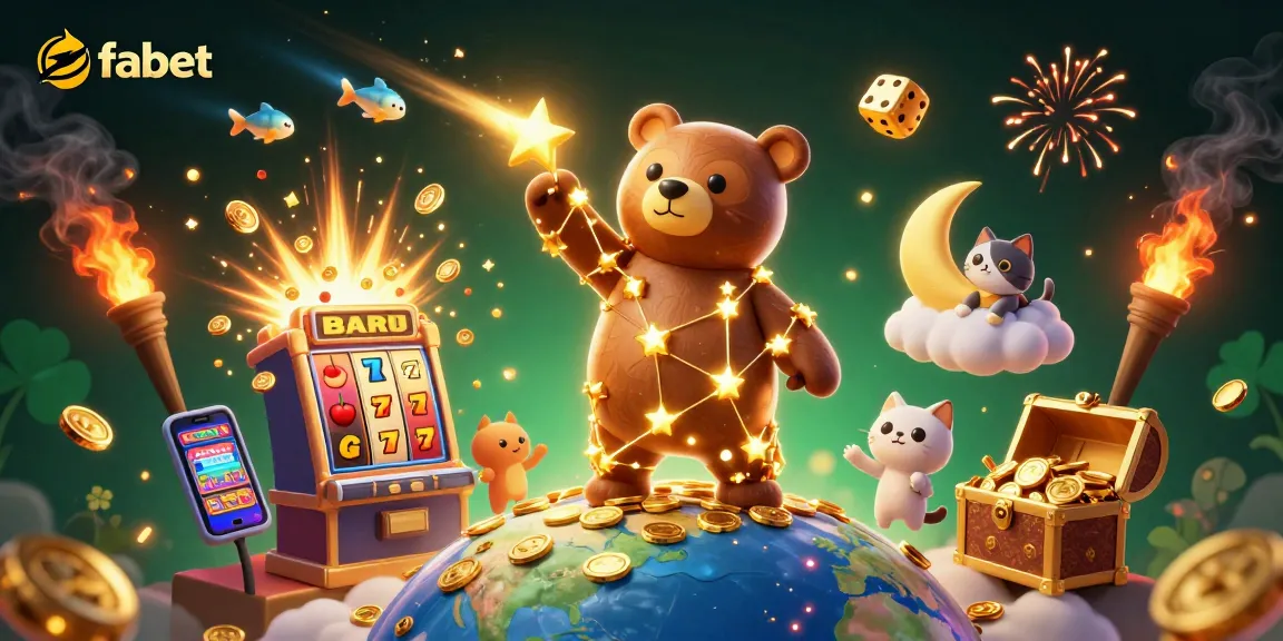 Engage with fabet while exploring the vibrant world of slots with golden elements and dynamic visuals.